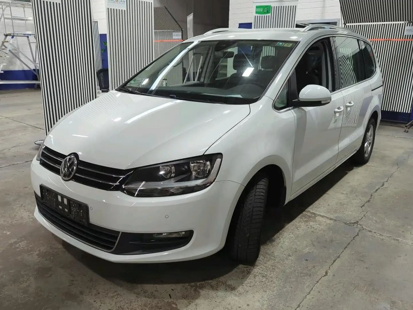 Volkswagen Sharan Comfortline DSG Automatik (7-Sitzer) Weiß - 1
