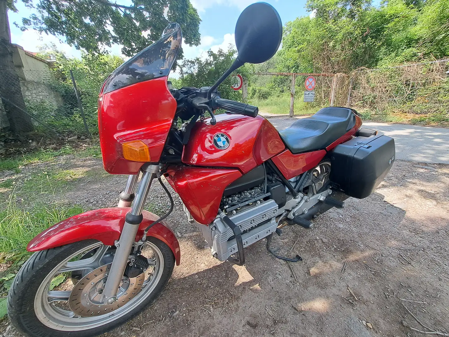 BMW K 100 Rojo - 1