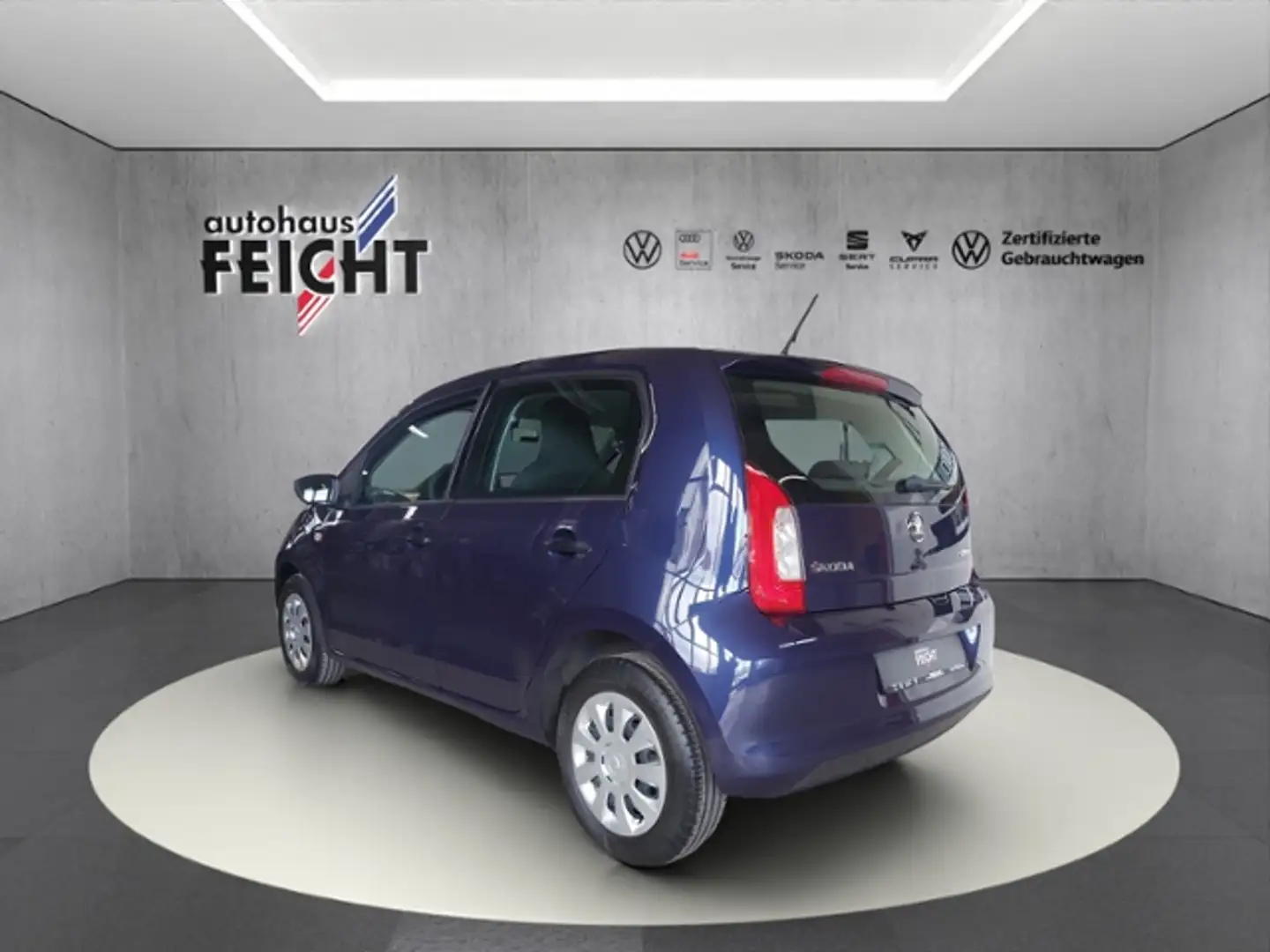 Skoda Citigo 1.0 Cool Edition+NAVI-VORB.+KLIMA+ZV+DAB Blau - 2