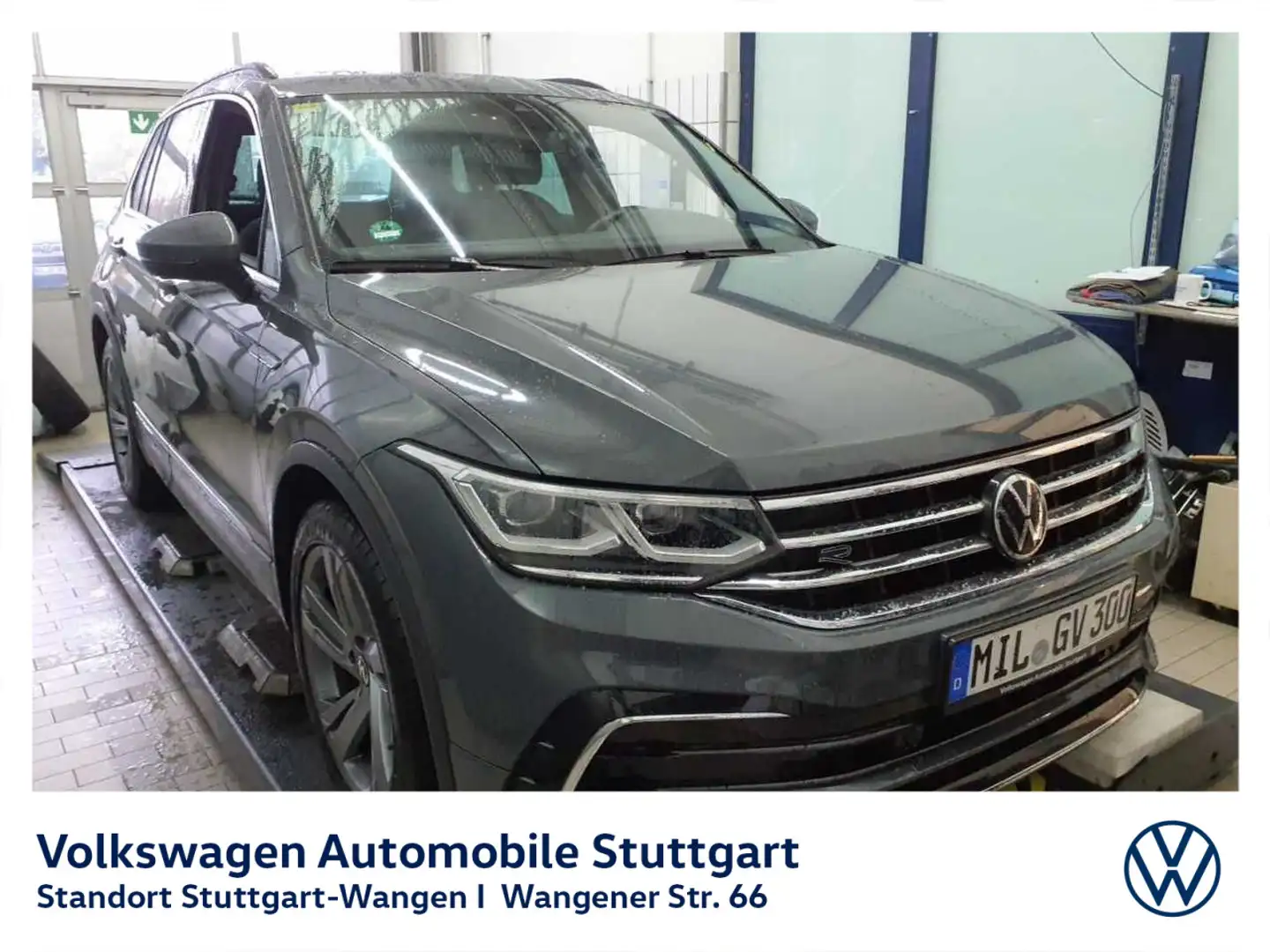 Volkswagen Tiguan R-Line 2.0 TDI DSG Navi Kamera Pano ACC Grau - 2