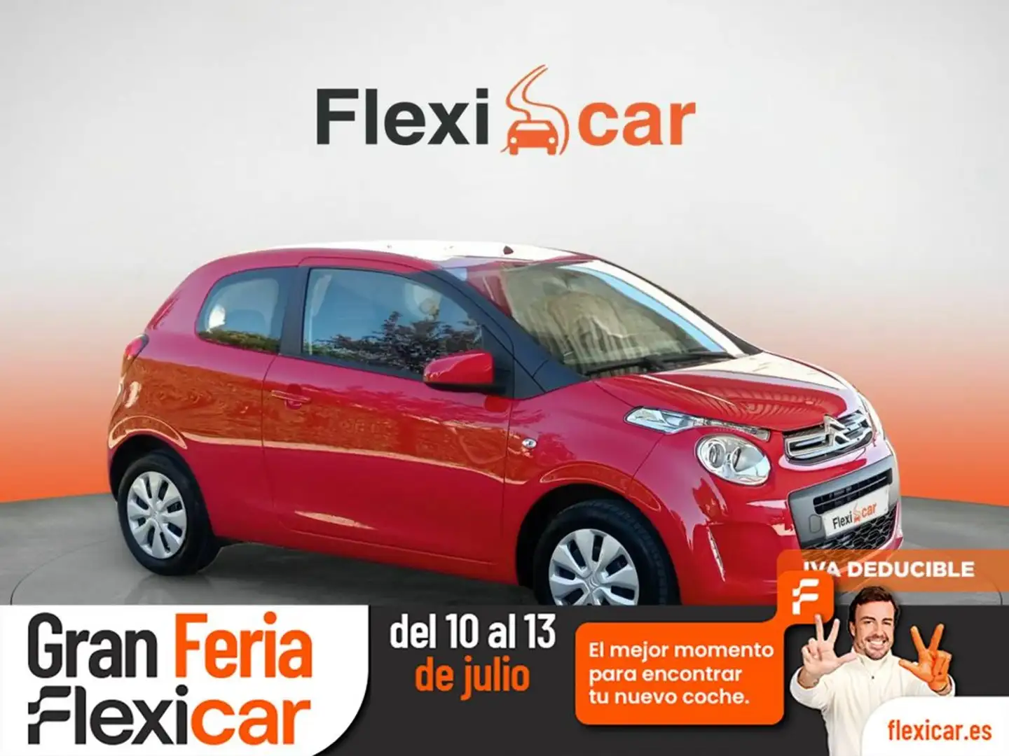 Citroen C1 PureTech 60KW (82CV) Feel Rojo - 1