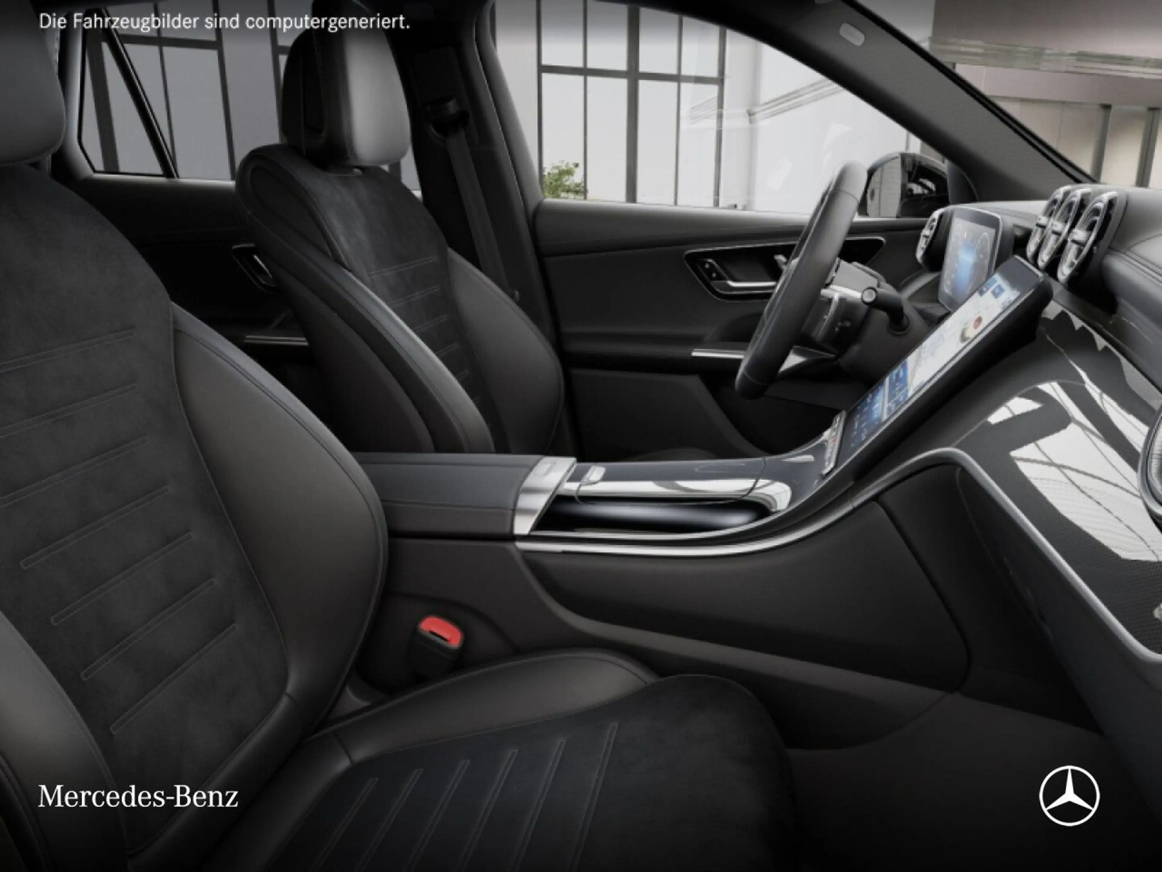 Mercedes-Benz GLC 200 4M AMG+NIGHT+PANO+360+LED+TOTW+KEYLESS+9G — photo 11