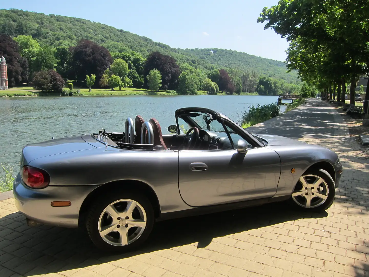 Mazda MX-5 MX-5 1.6i 16v Tan Leather Gris - 2