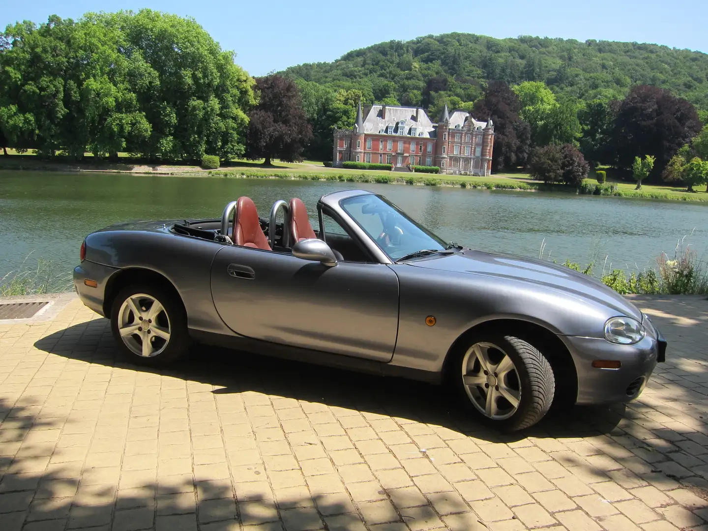Mazda MX-5 MX-5 1.6i 16v Tan Leather Gris - 1