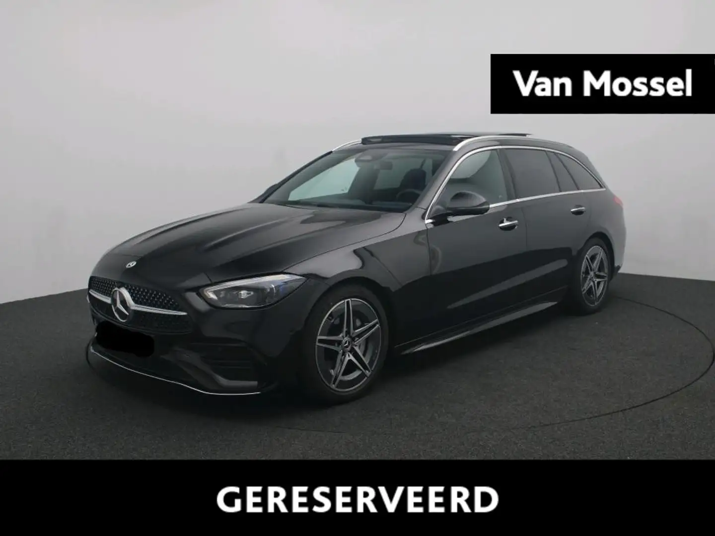 Mercedes-Benz C 180 AMG Line Estate + PANORAMISCH DAK + DIGITAL LIGHT Noir - 1