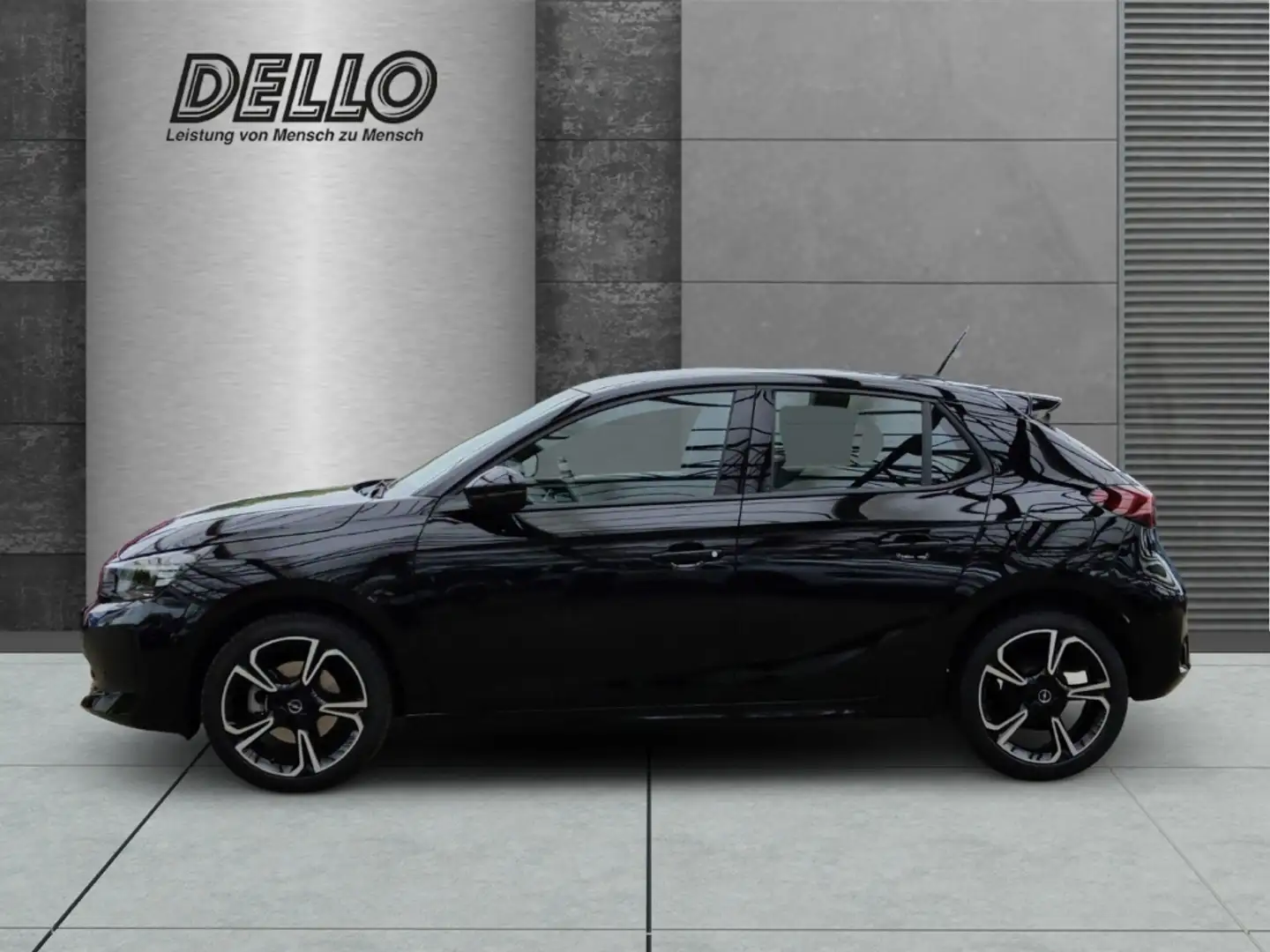 Opel Corsa F 1.2 Turbo EU6e GS LINE LHZ SHZ PDC v. + h. Rückf Schwarz - 2