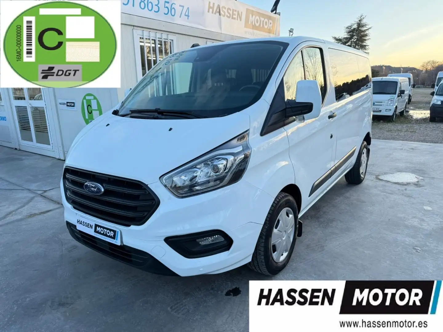 Ford Transit Custom FT 320 L1 Kombi Trend EcoBlue 105 Weiß - 1