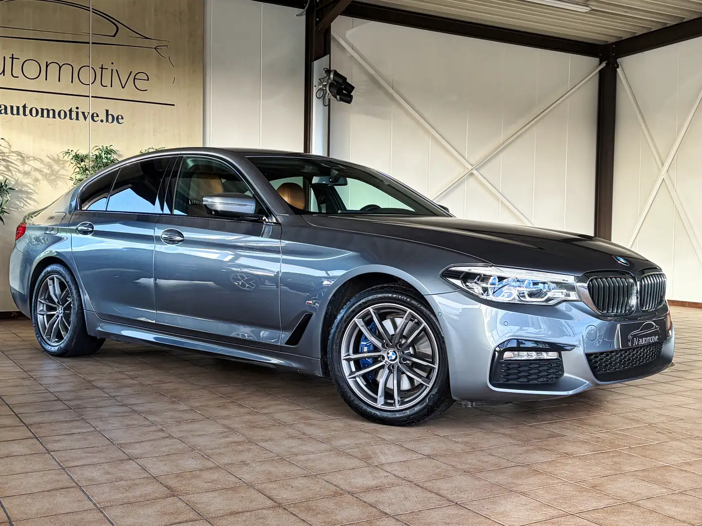 BMW 530 530e iPerformance *M SPORT* LEDER * HUD * 360° Gris - 2