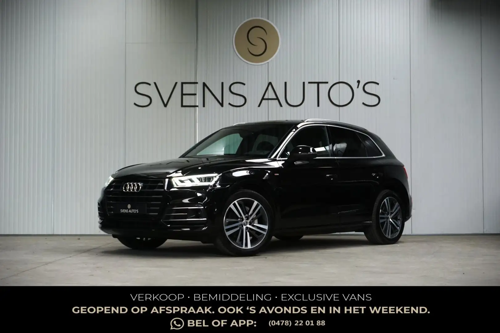 Audi Q5 55 TFSIe Quattro S-Line Virtual|Trekhaak|Luchtveri Zwart - 1