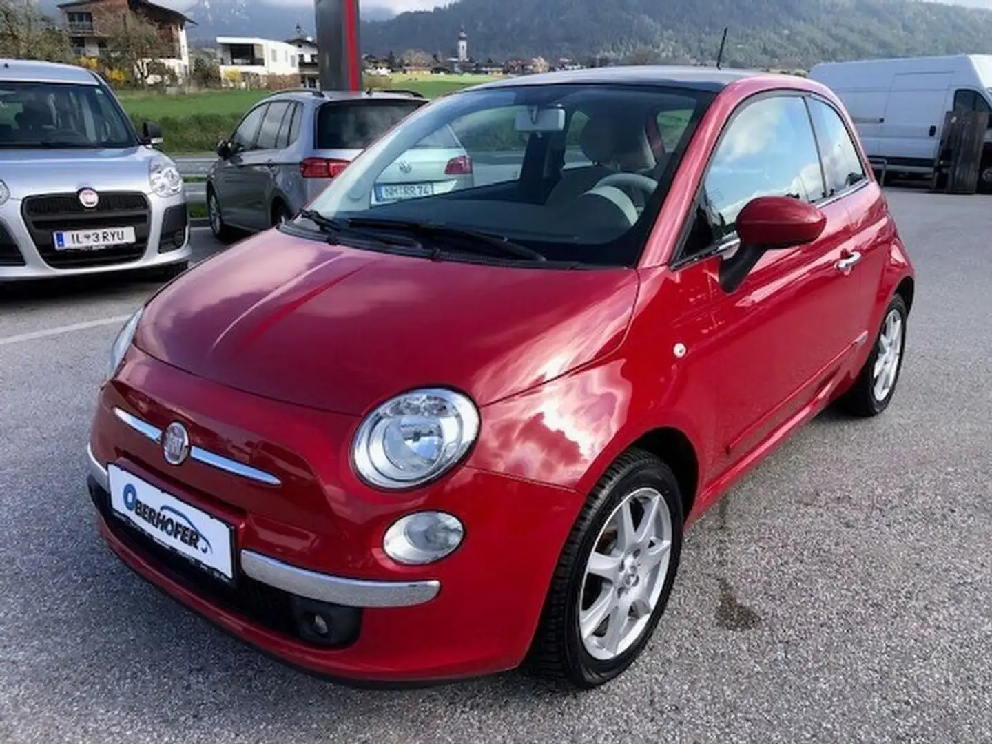 Fiat 500 1.2 Lounge Rot - 1