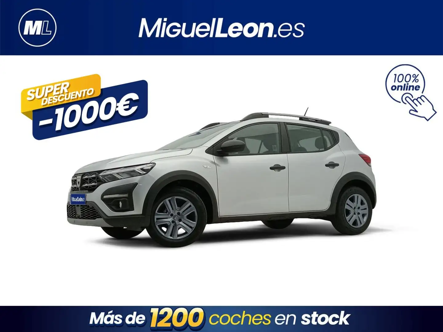 Dacia Sandero Stepway TCe Essential 67kW Gris - 1