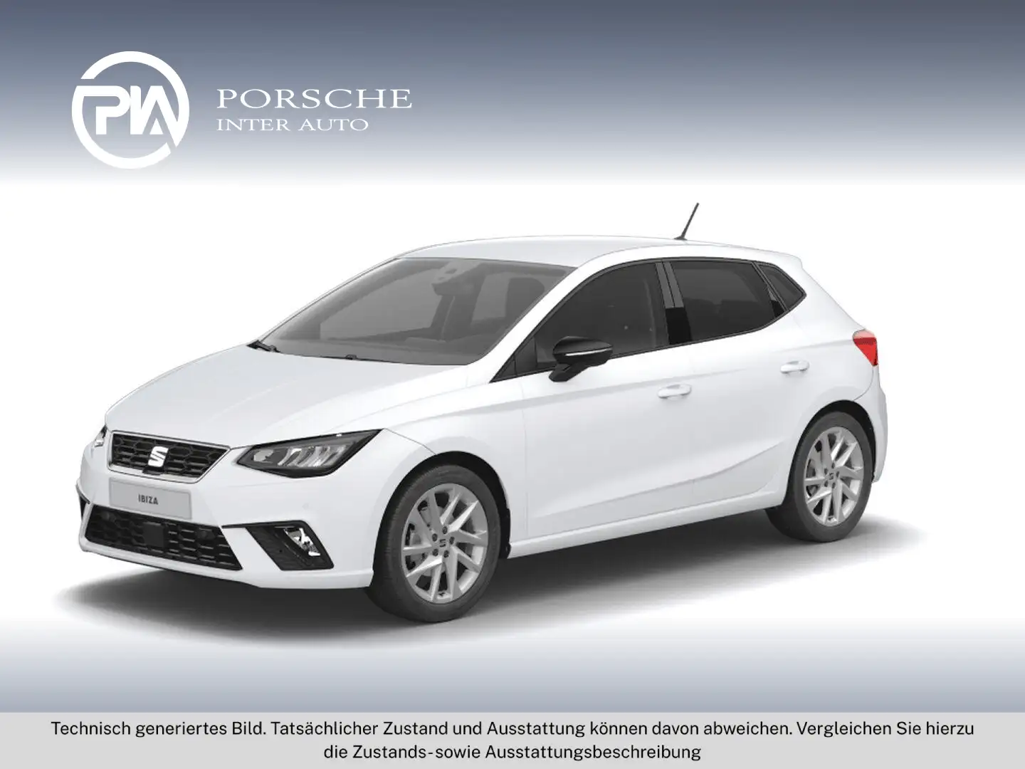 SEAT Ibiza FR 1.0 TSI Weiß - 1