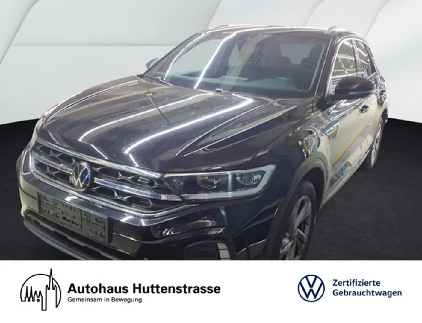 Volkswagen T-Roc 1.5 TSI DSG R-Line LED+ AHK KAMERA NAVI Schwarz - 1