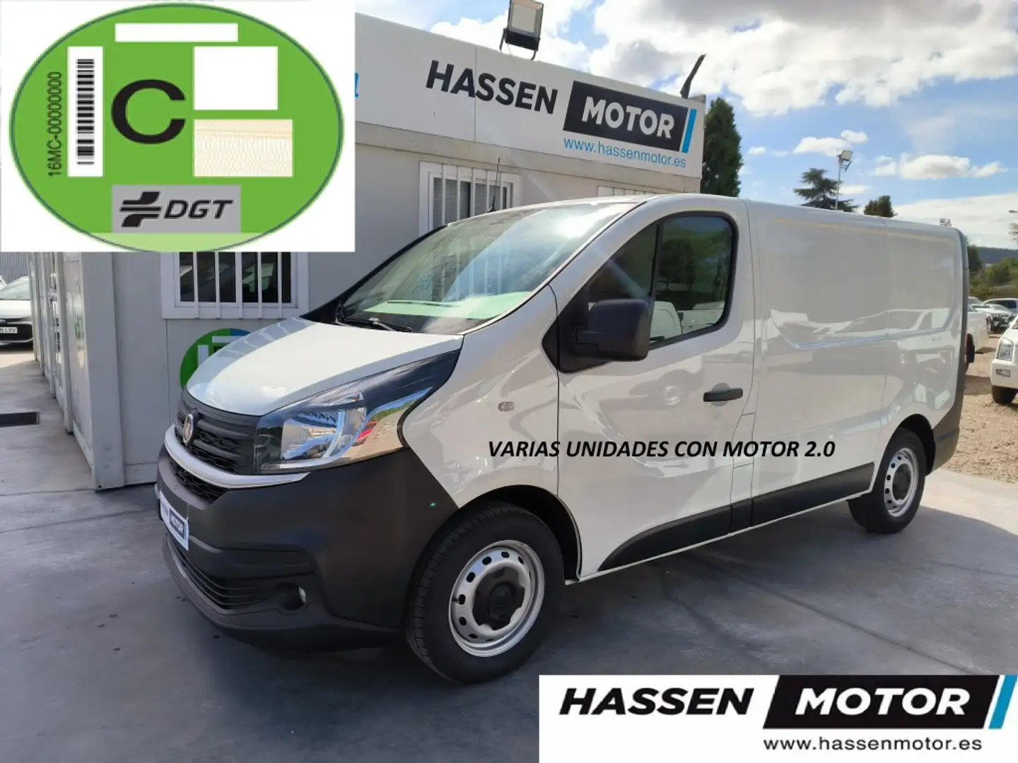 Fiat Talento Fg. 2.0 Mjt S&S Corto 1,2 88kW Blanco - 1