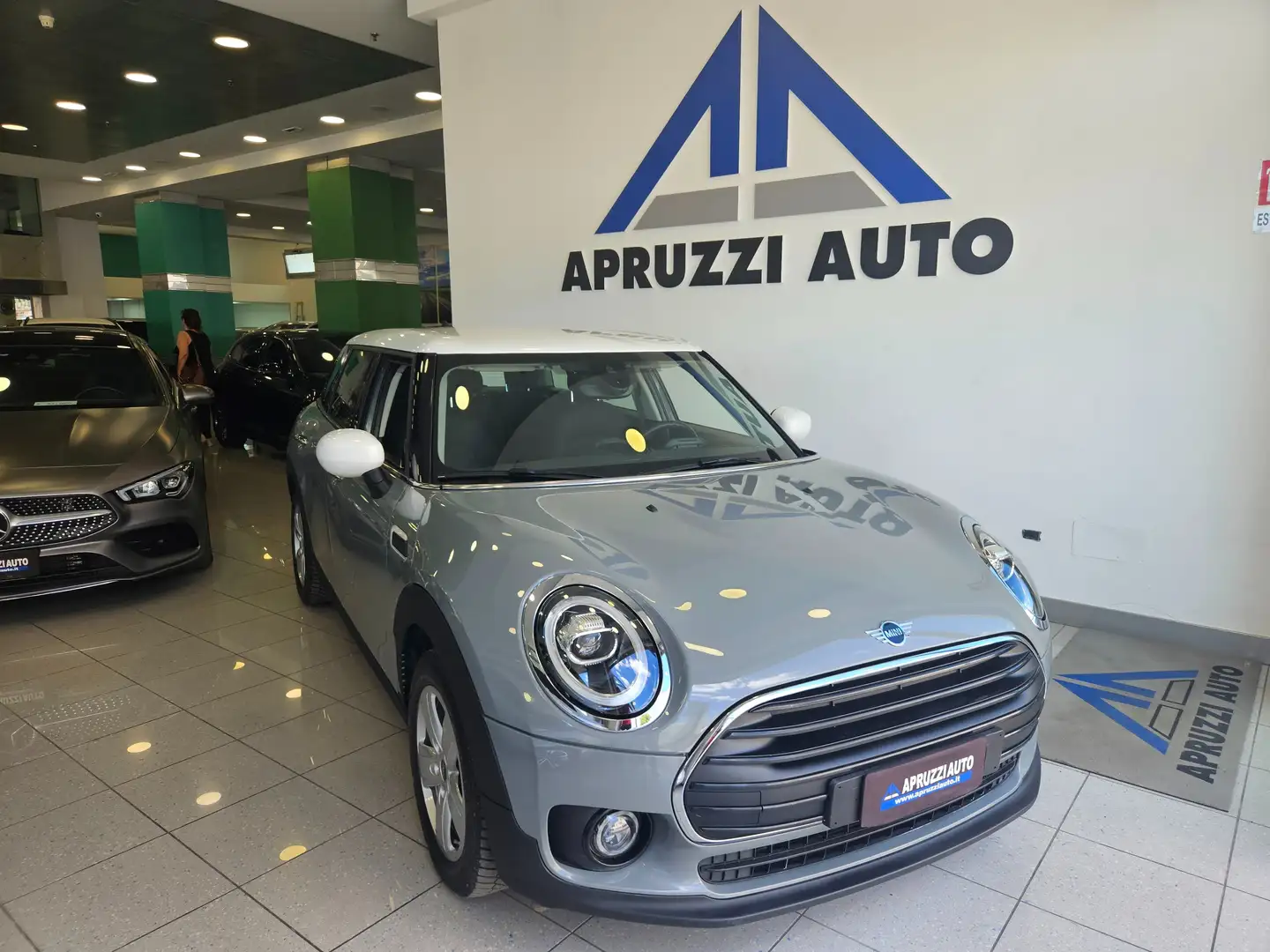MINI Cooper D Clubman Clubman 2.0 Business auto NAVI SENSORI Grigio - 1
