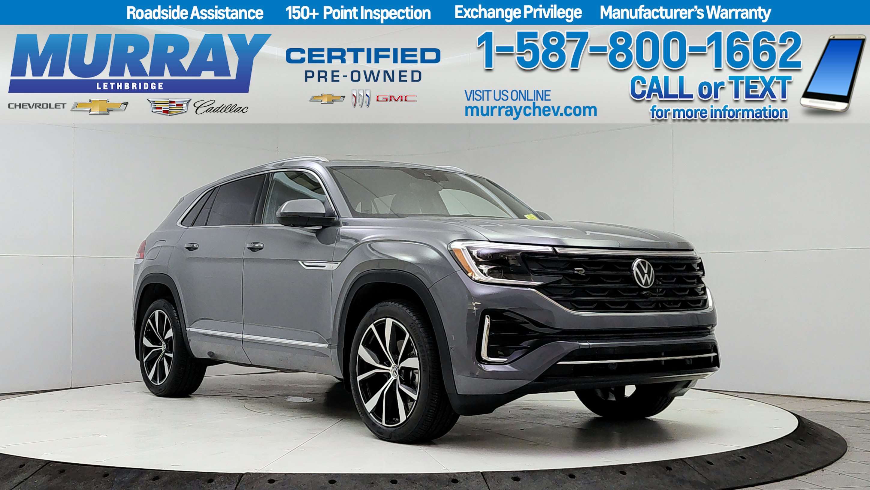 2026 Volkswagen Atlas Execline | Leather | Sunroof | Heated/Cooled Seats