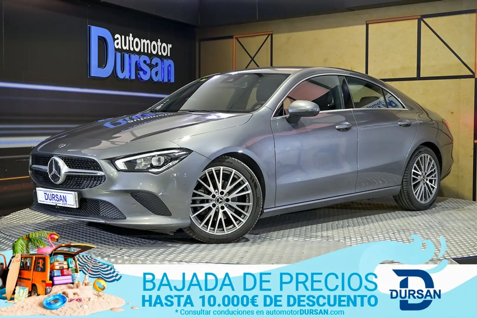 Mercedes-Benz CLA 200 D DCT Gris - 1
