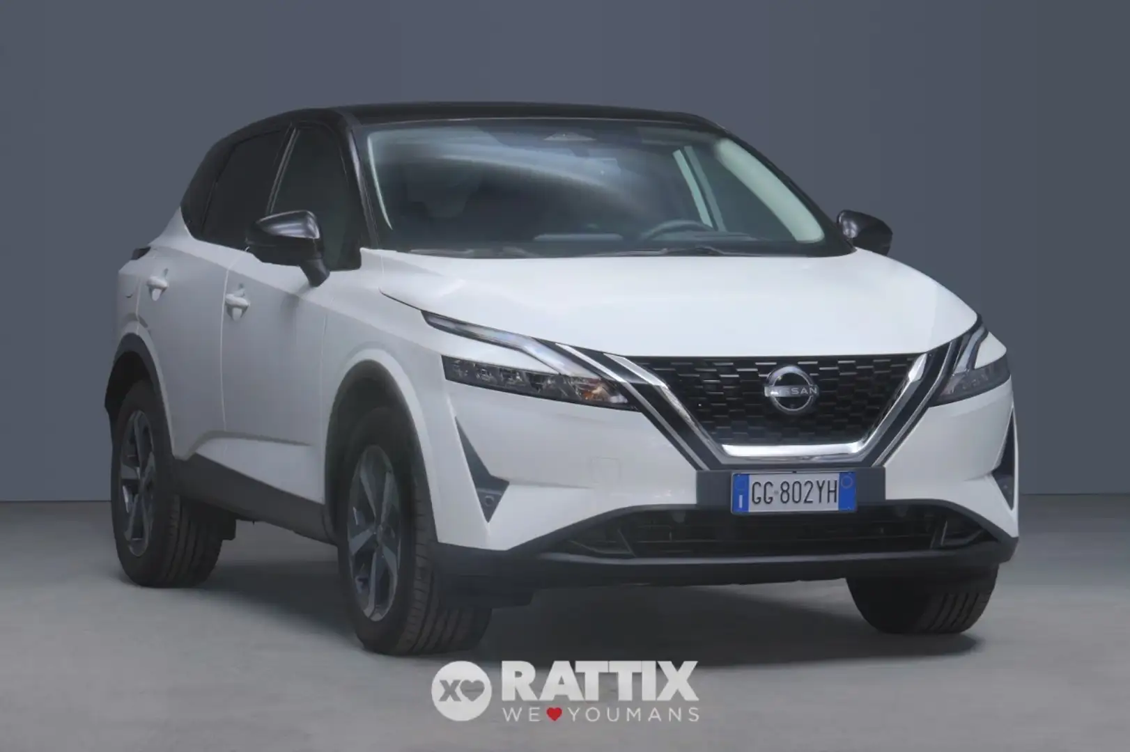 Nissan Qashqai 1.3 Mhev 158CV N-Connecta xTronic Weiß - 1