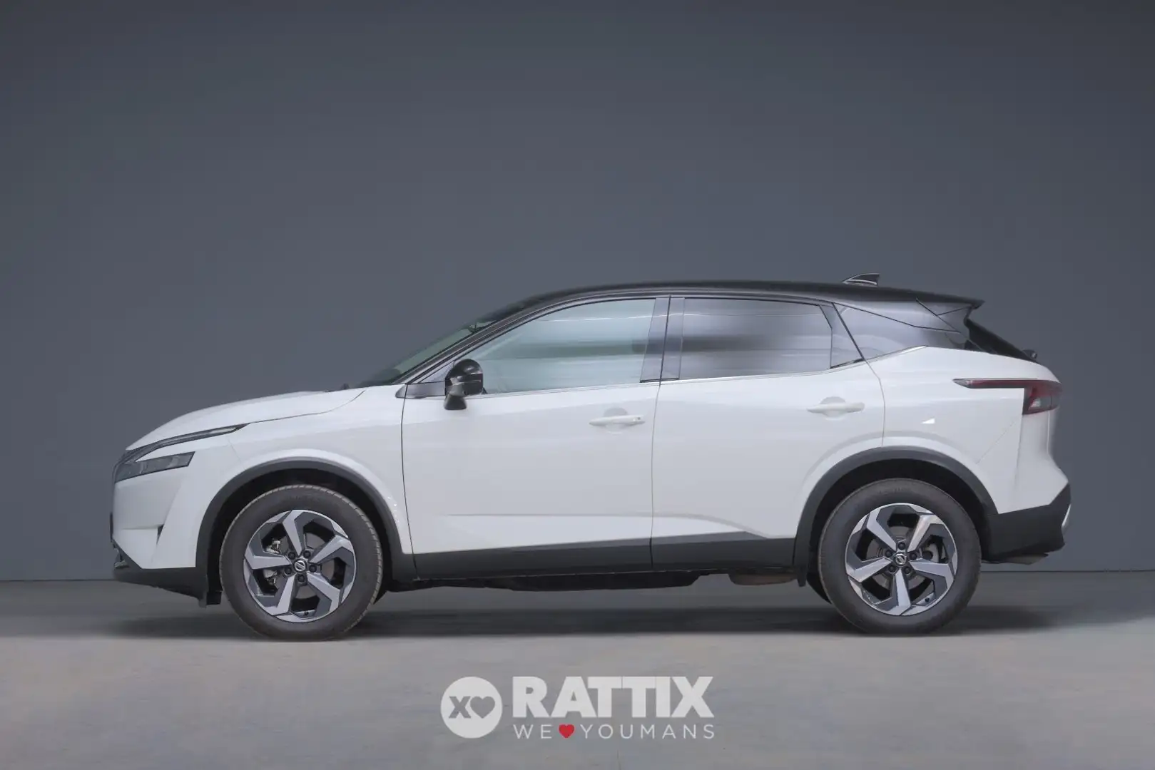 Nissan Qashqai 1.3 Mhev 158CV N-Connecta xTronic Weiß - 2