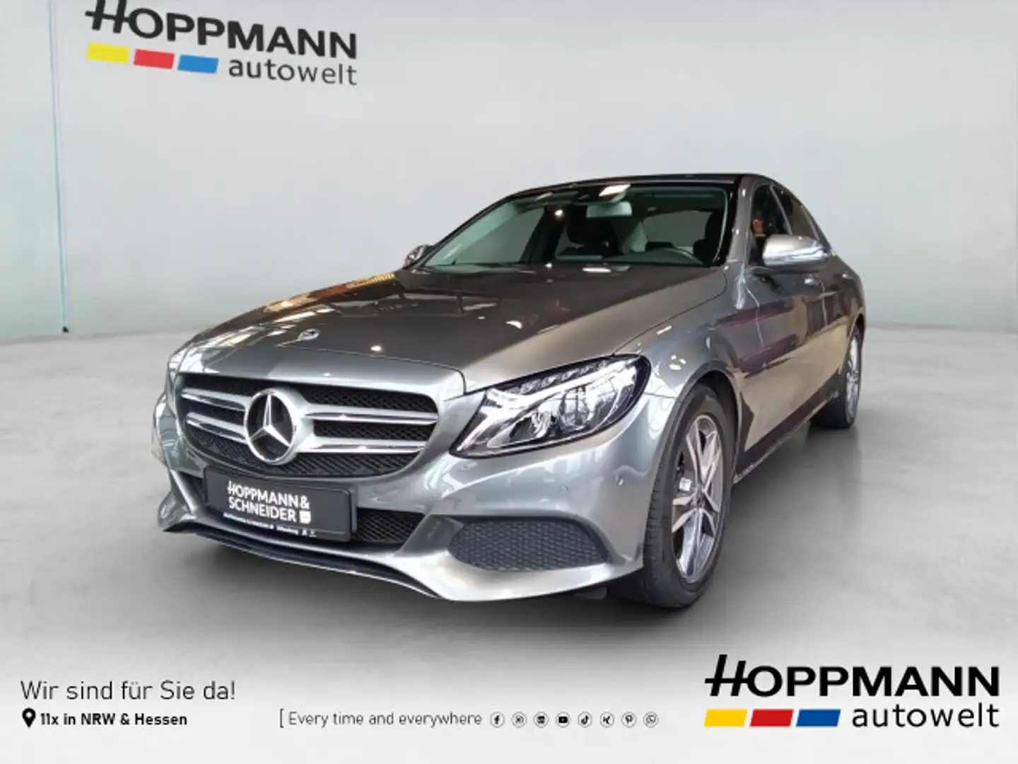 Mercedes-Benz C 200 Lim. Avantgarde, Navi, Klima, Sitzheizung Gris - 1