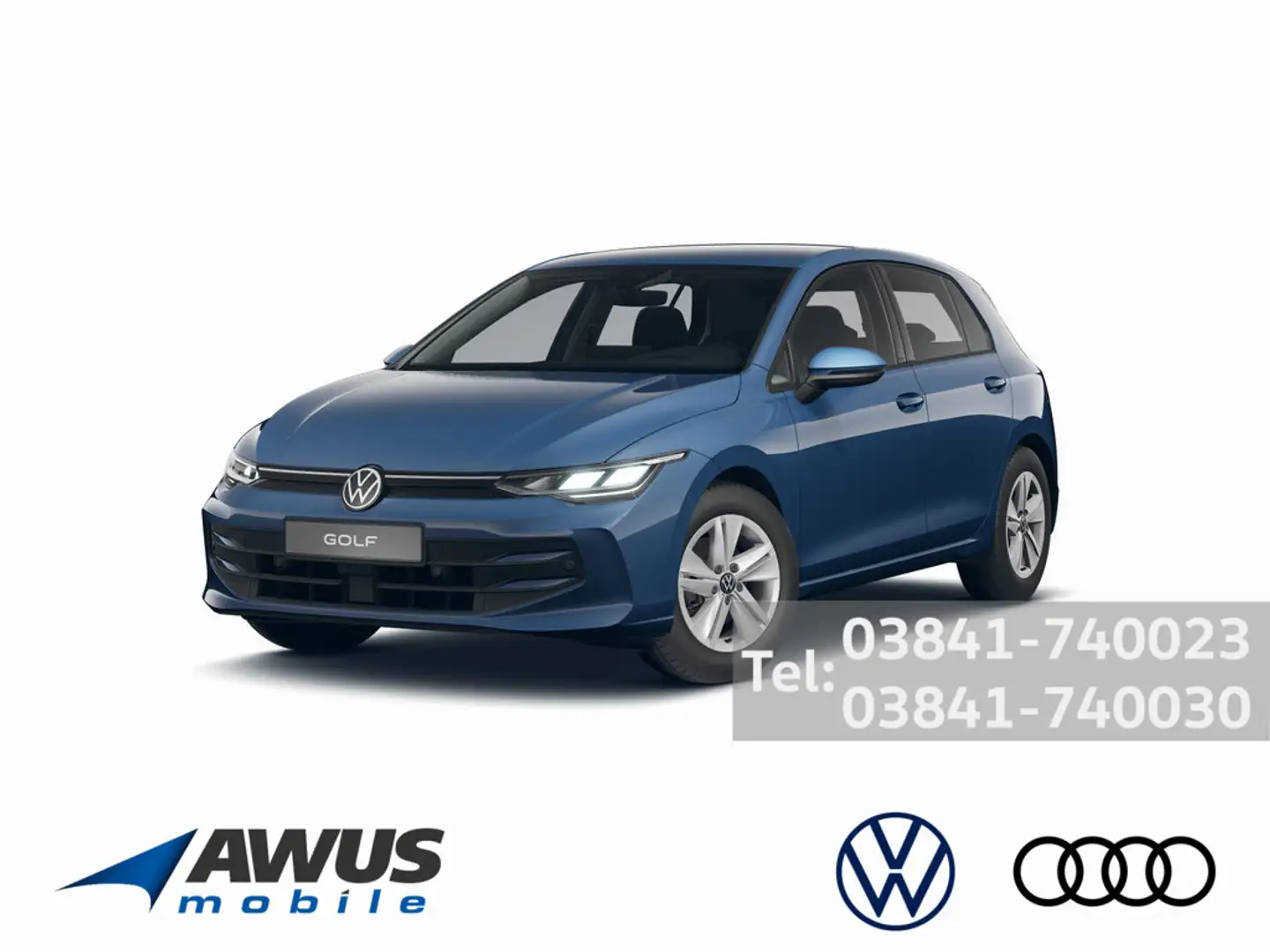 Volkswagen Golf VIII 1.5eTSI DSG Life Blau - 1