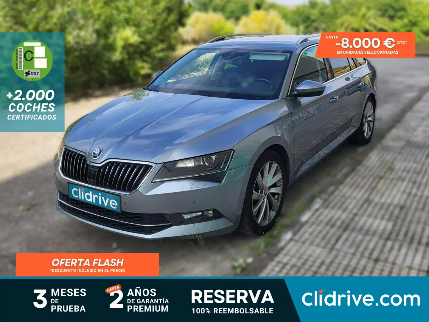 Skoda Superb Combi 2.0TDI AdBlue L&K DSG6 140kW Gris - 1