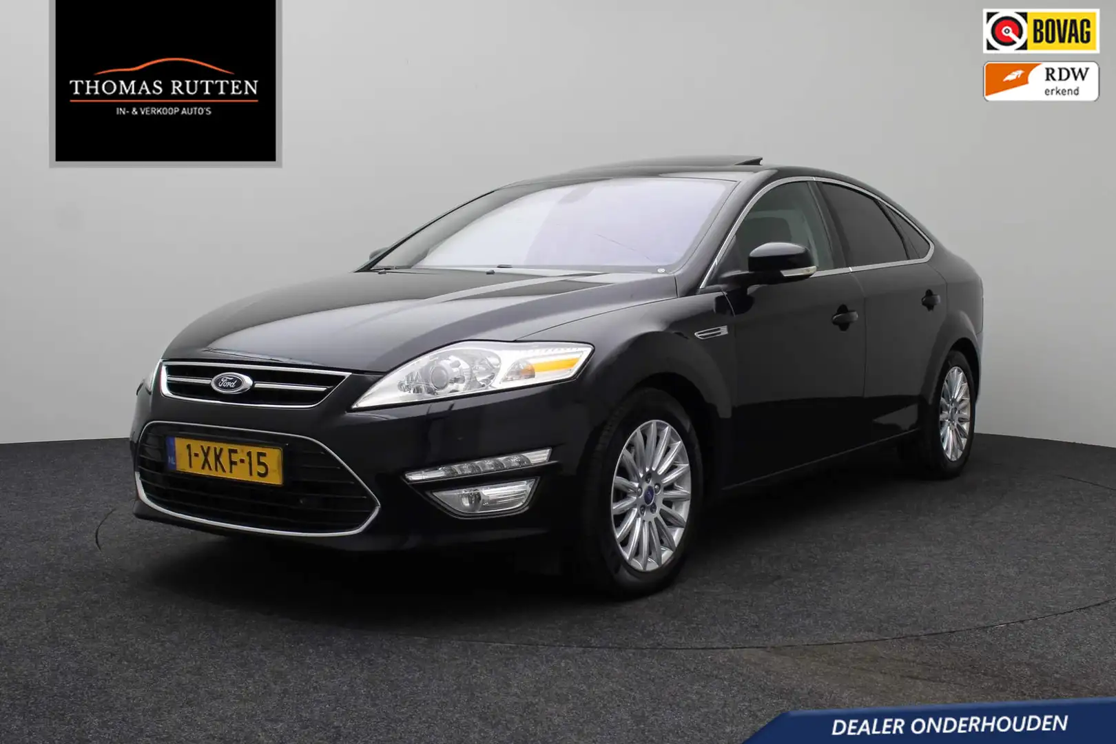 Ford Mondeo 1.6 EcoBoost Platinum 2014 NAP | Navigatie | Cruis Zwart - 1
