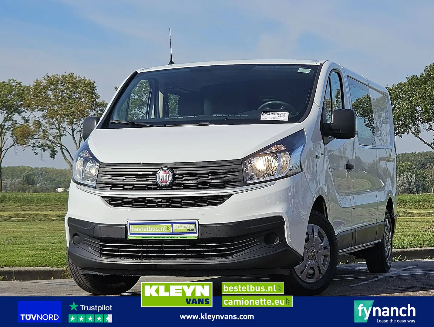 Fiat Talento 2.0 MJ dubbelcabine EURO6 Blanc - 1