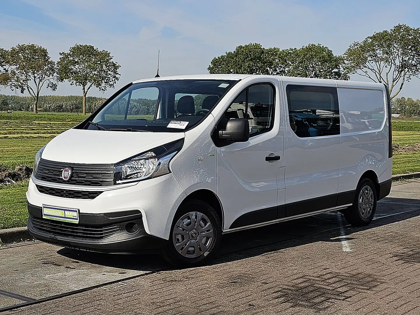 Fiat Talento 2.0 MJ dubbelcabine EURO6 Blanc - 2