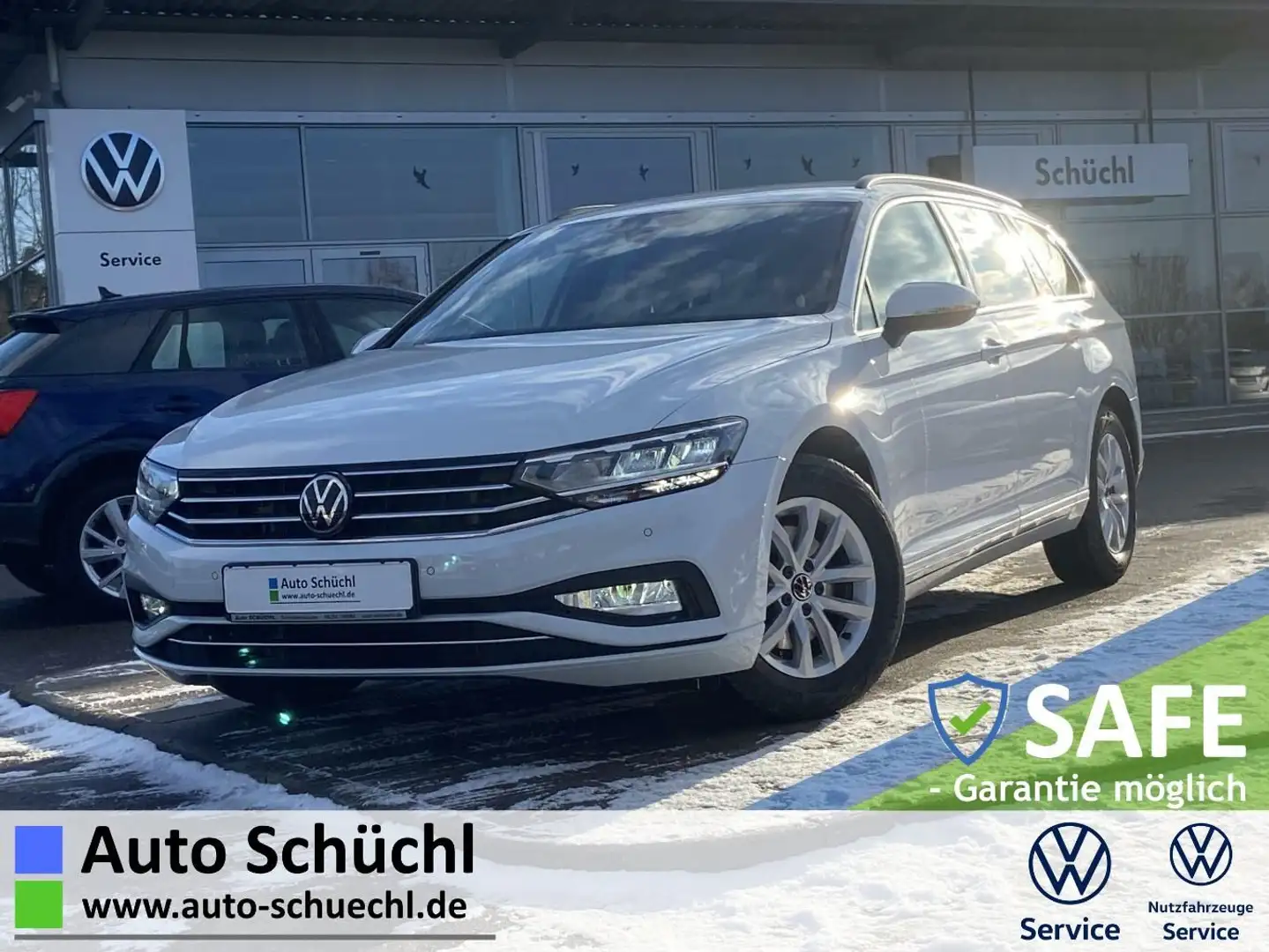 Volkswagen Passat Variant 2.0 TDI DSG BUSINESS AHK+KAMERA+A Weiß - 1