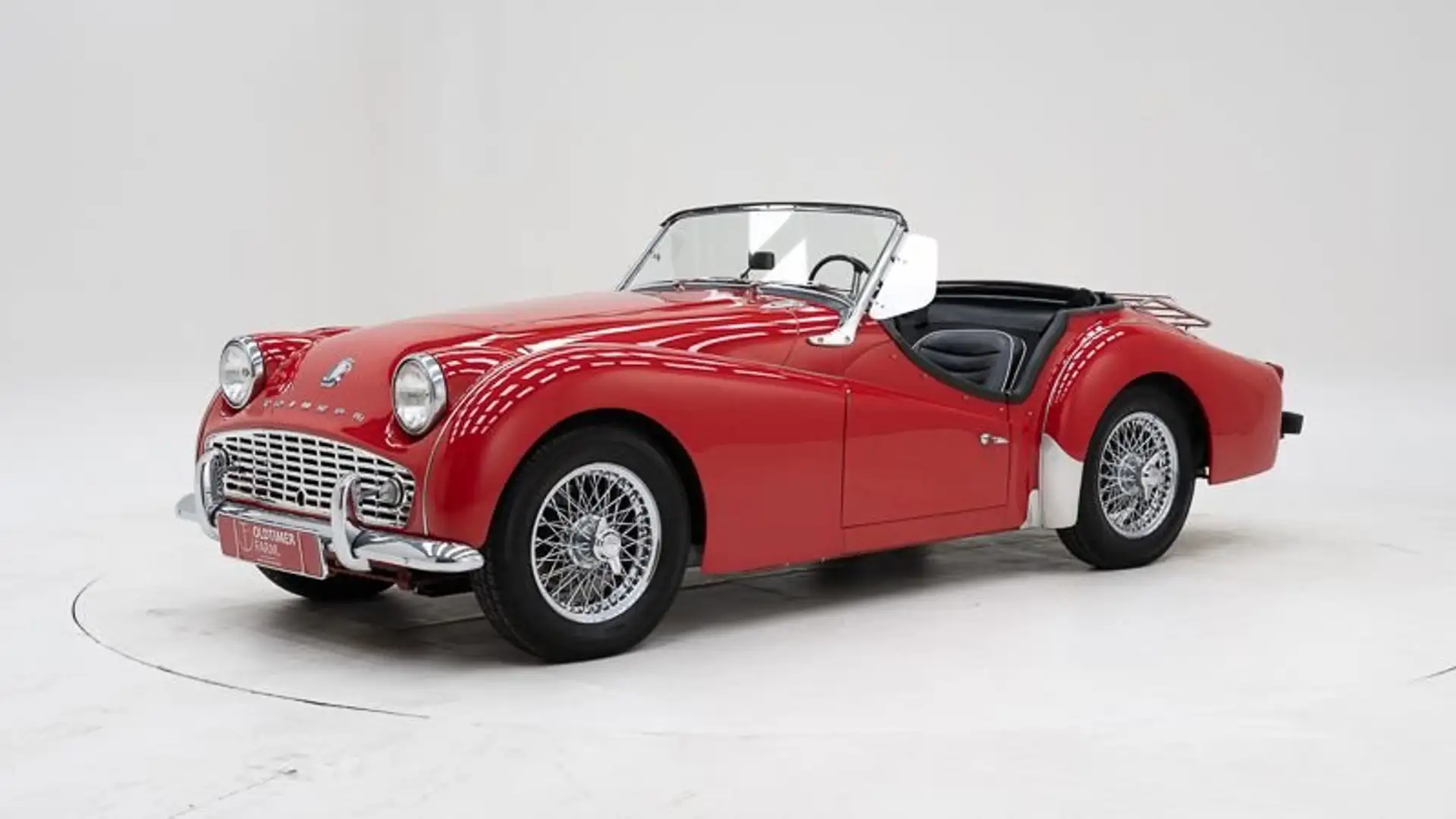Triumph TR3 A '60 CH5612I Roşu - 1