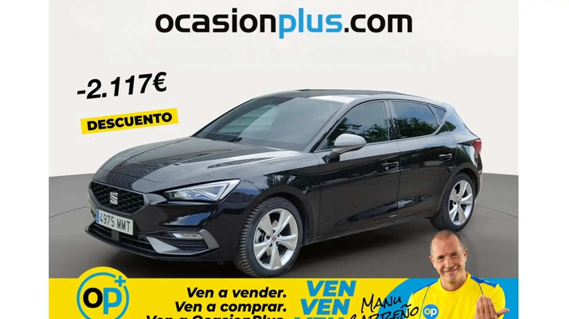 SEAT Leon 1.5 eTSI DSG-7 S&S FR Special Edition 150 Negro - 1