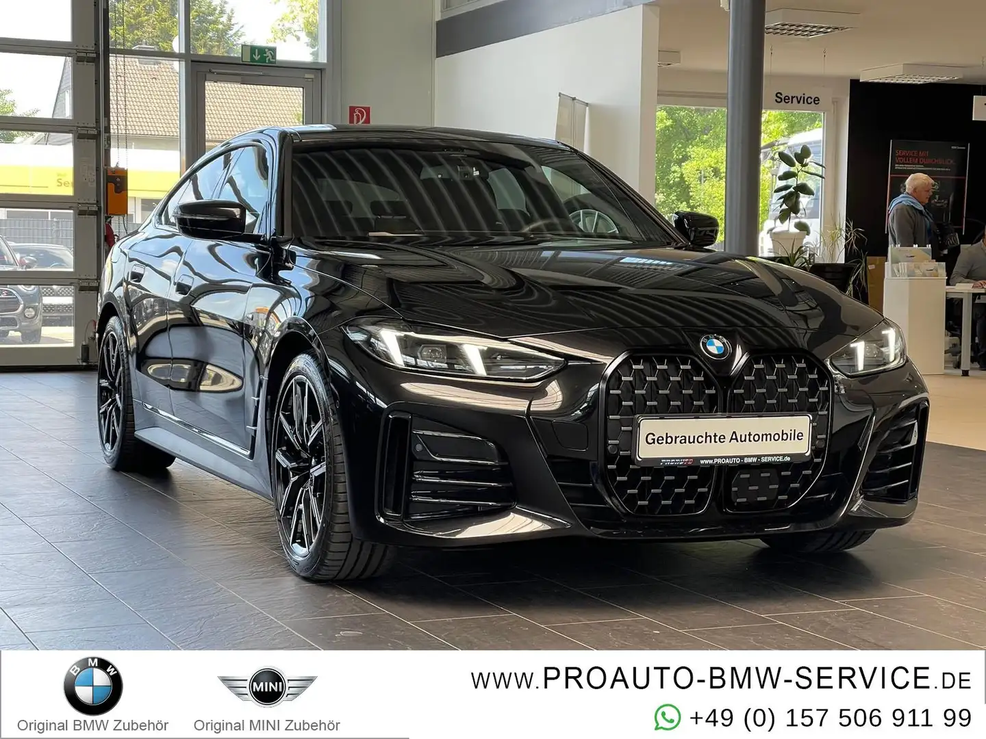 BMW 430 i GC xDrive M Sport LED/HUD/GSD/360°/19" Schwarz - 1
