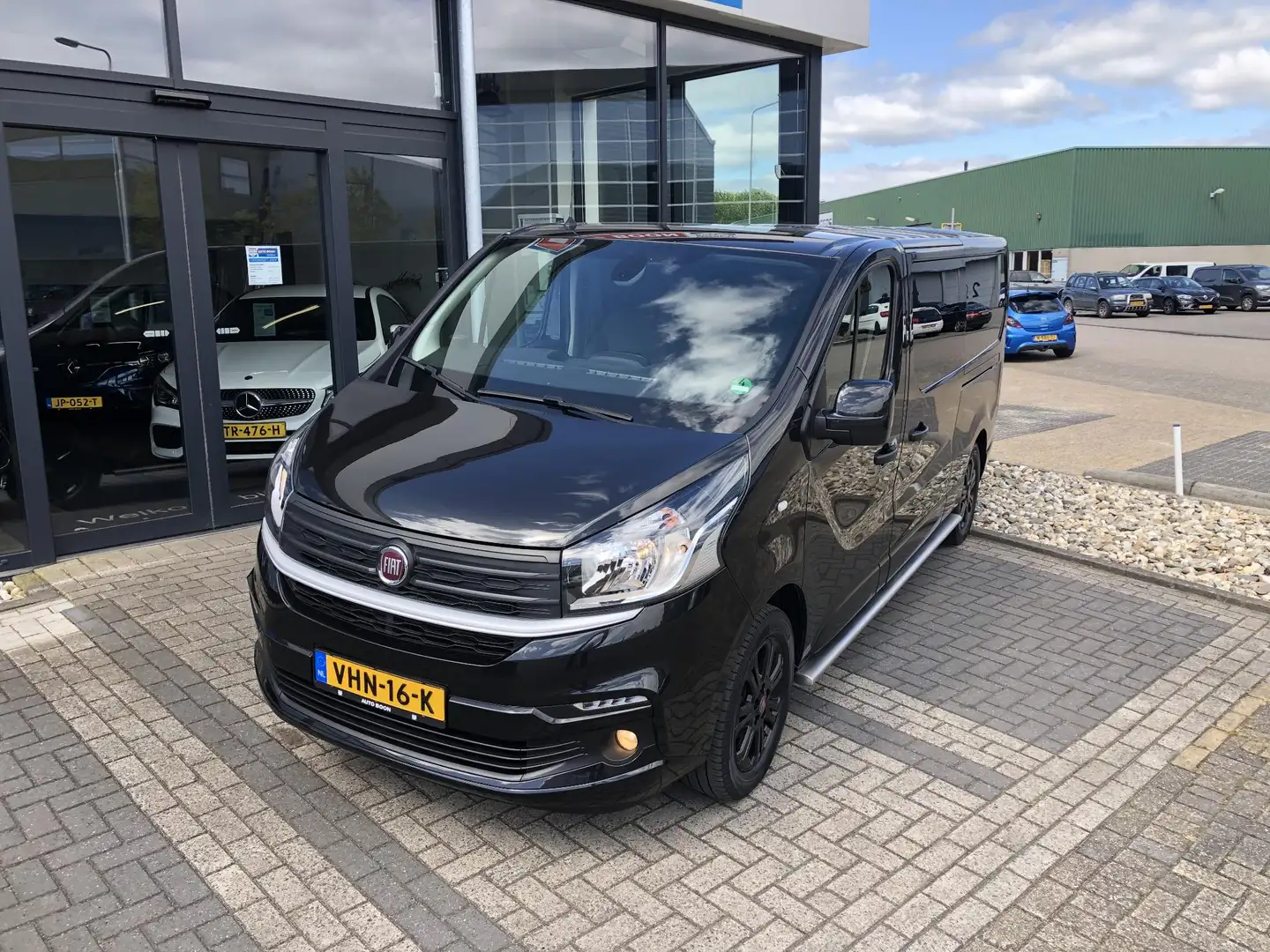 Fiat Talento 2.0MJ 170PK E6 DUBBELE CABINE / DC : 2xSCHUIFD./ L Schwarz - 1