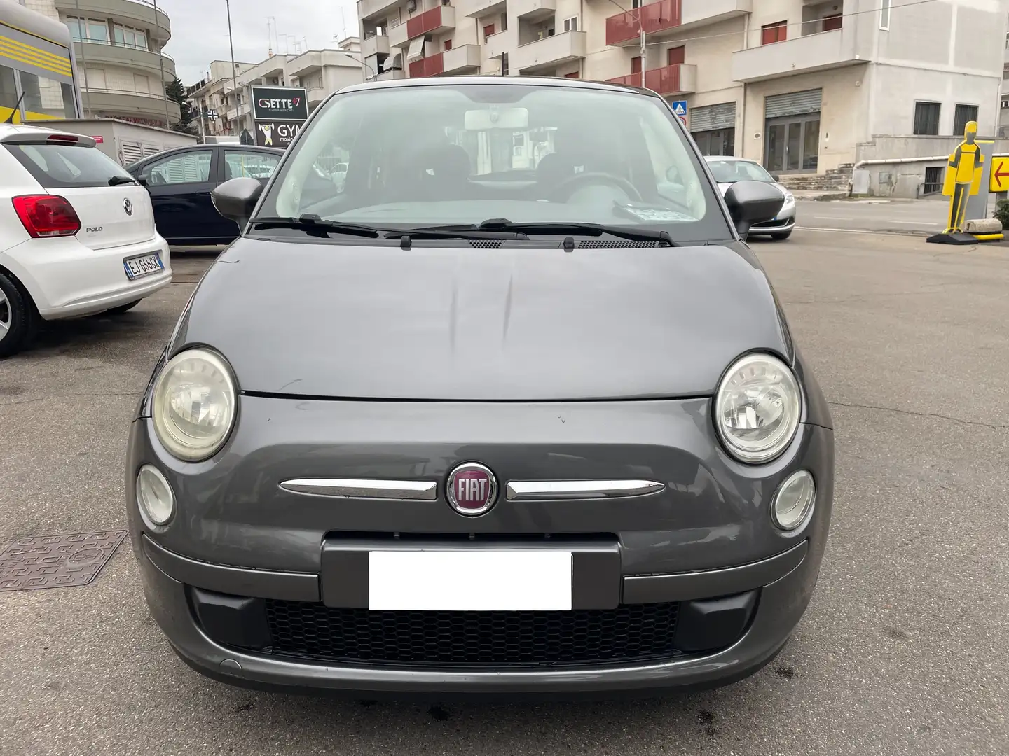 Fiat 500 500 1.2 Lounge 69cv Gris - 1