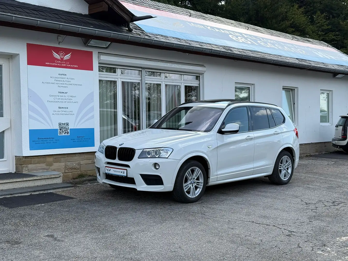 BMW X3 xDrive 35 d Weiß - 1
