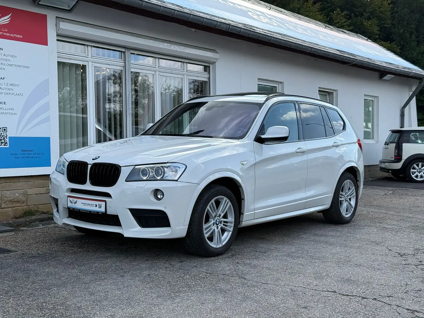 BMW X3 xDrive 35 d Weiß - 2