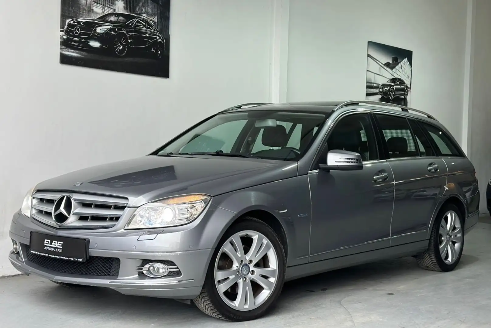 Mercedes-Benz C 220 T CDI Aut. Avantgarde 1.Hand Schiebedach Gris - 2
