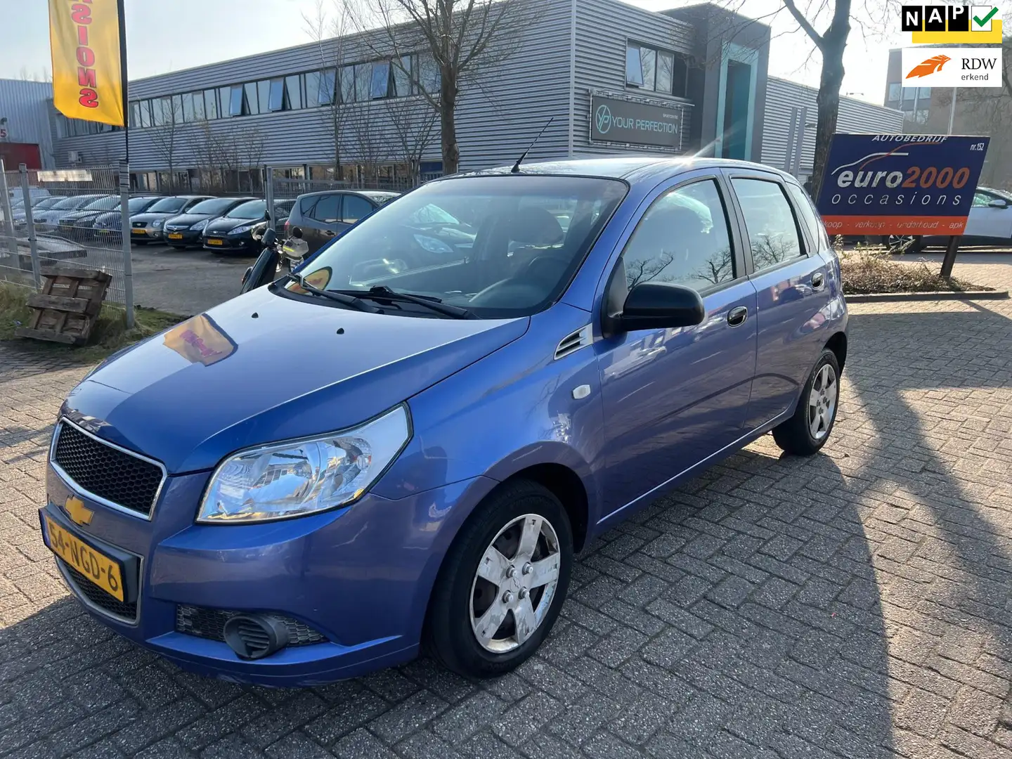 Chevrolet Aveo 1.2 16V L - 5 DEURS - ZONDAG OPEN - NAP ! Modrá - 1