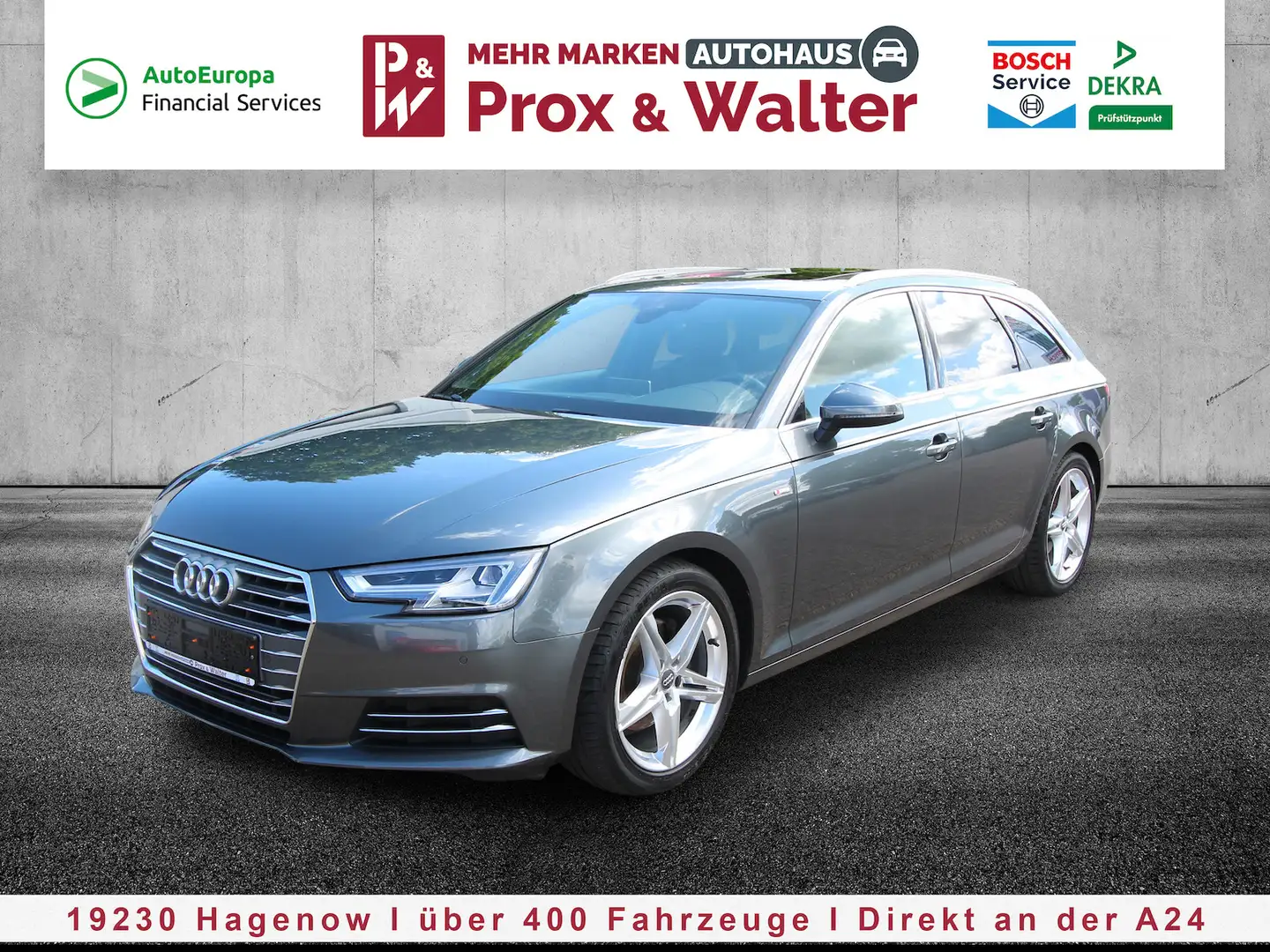 Audi A4 Avant TFSI S-tronic Sport Ultra S-Line Plus Gris - 2