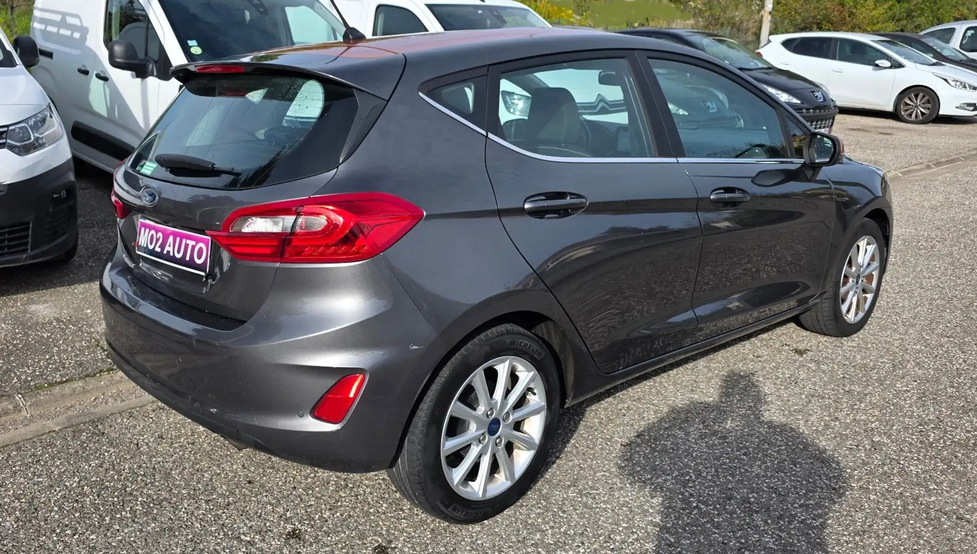 Ford Fiesta VII 1.0 ECOBOOST 100CH TITANIUM 2018 GPS REG RADAR... Grau - 2