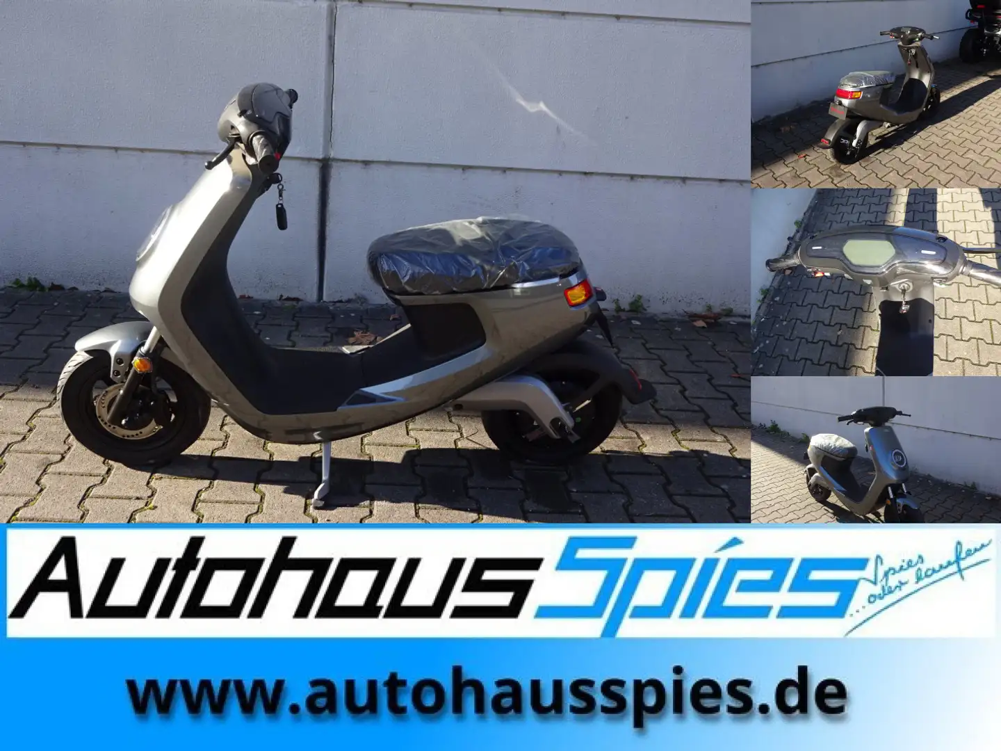 Niu MQi MQi Pro 45km/h 1200W ( !! Hammerpreis !!) Standard Gris - 1