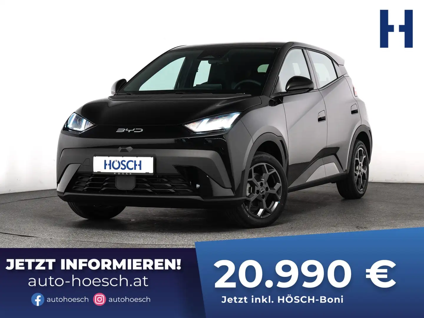 BYD Dolphin Surf BOOST 43 kWh LEDER KAMERA ASSISTENZ Schwarz - 1