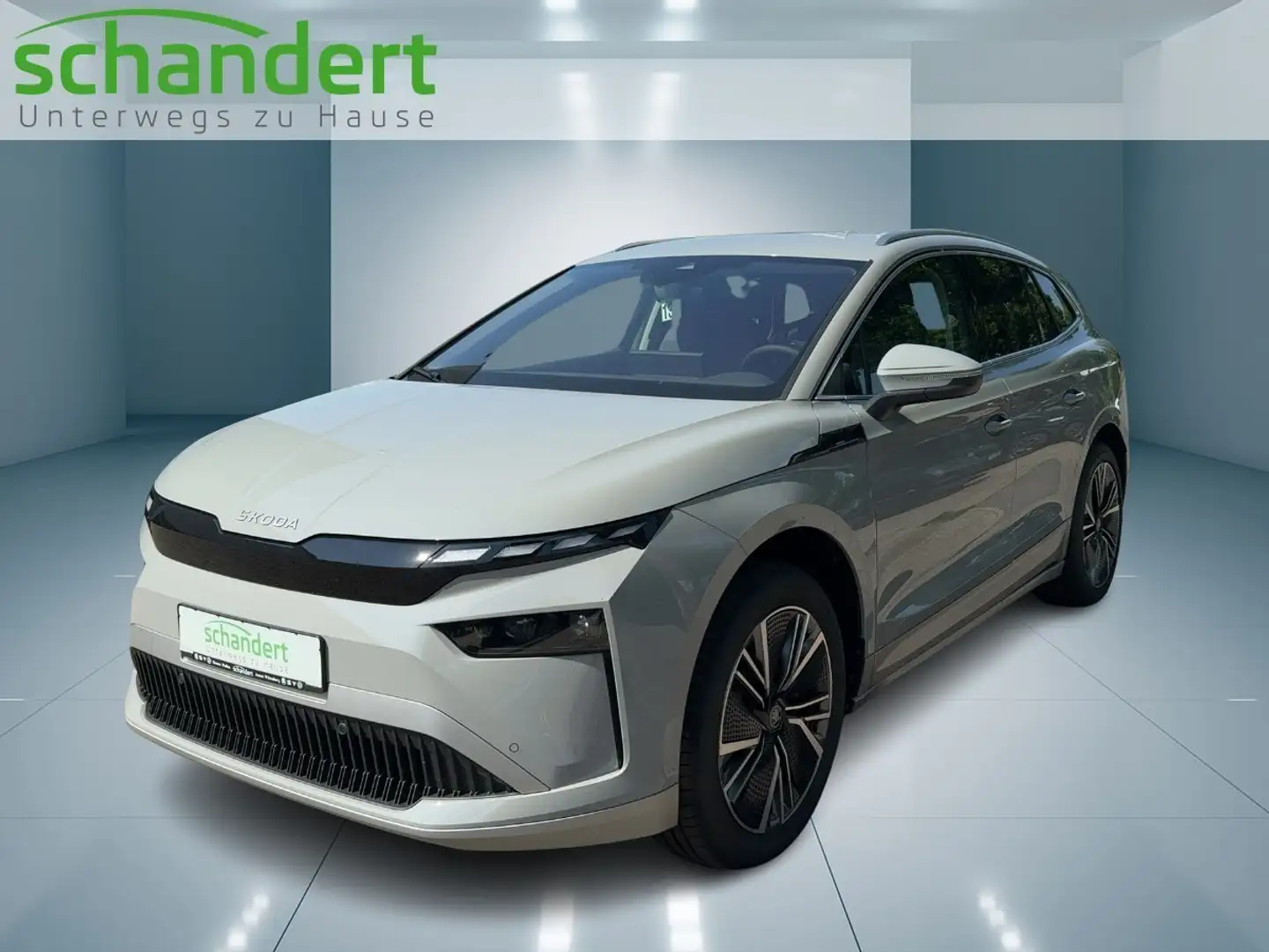 Skoda Enyaq 85 Loft Matrix Navi AHK 4xSitzhzg. Klimaautomati Grau - 1