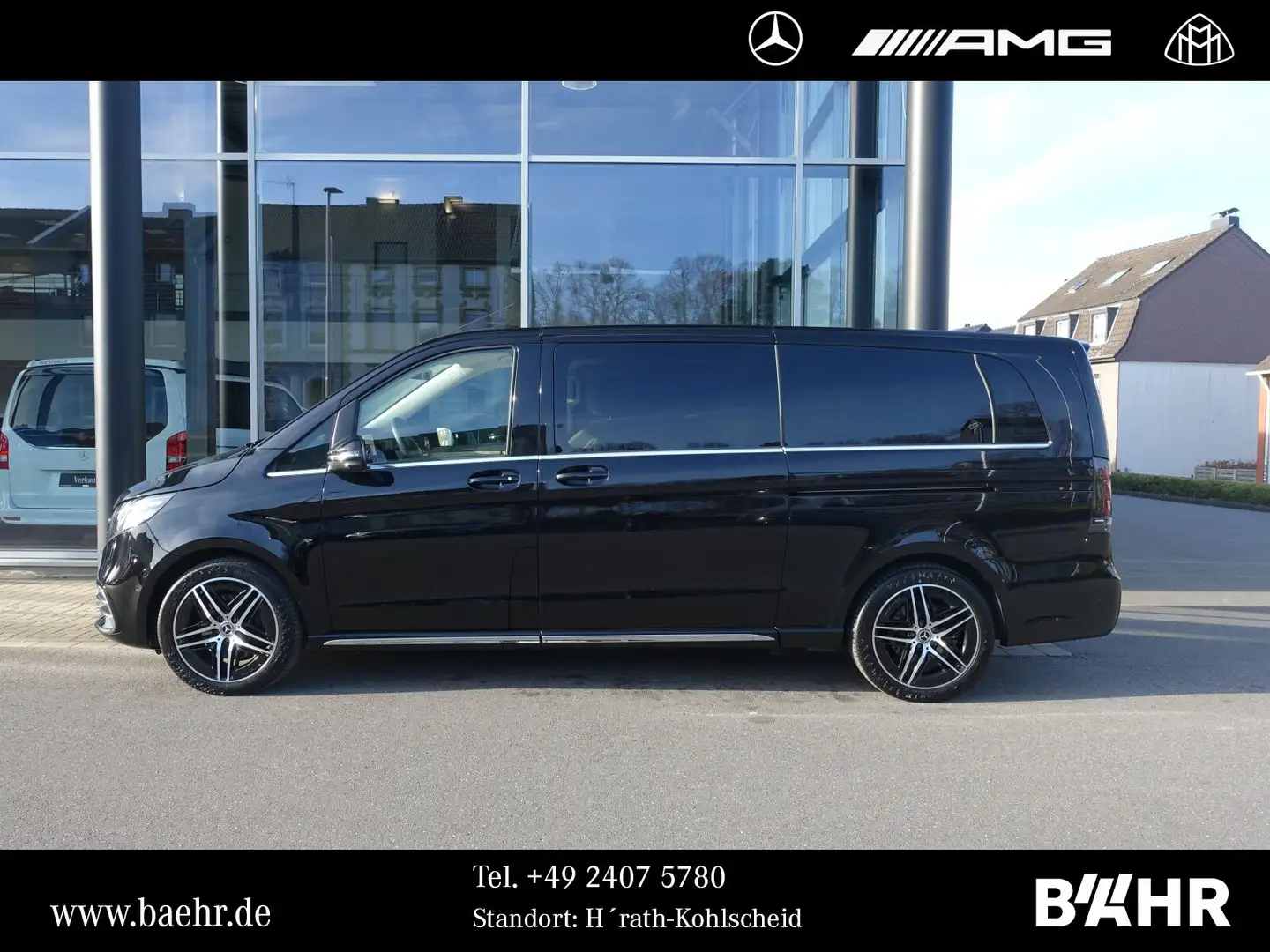 Mercedes-Benz V 300 V 300 d 4M Extralang AMG/MBUX/LED/Distronic/360° Schwarz - 2