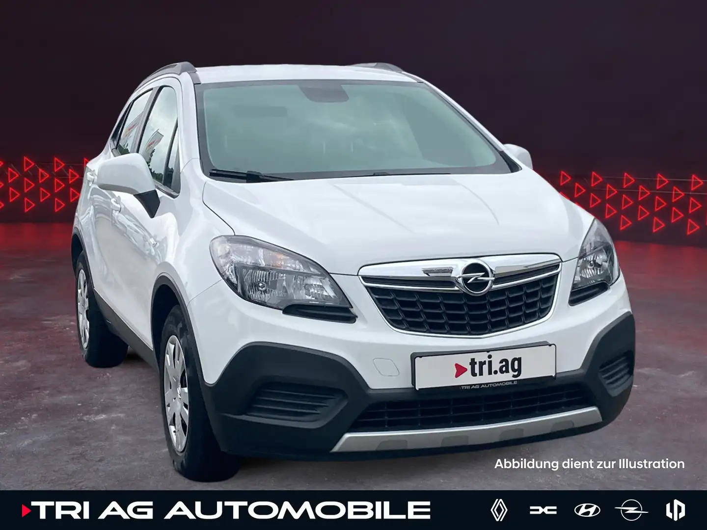 Opel Mokka 1.6 Selection GRA Radio Klima Weiß - 1