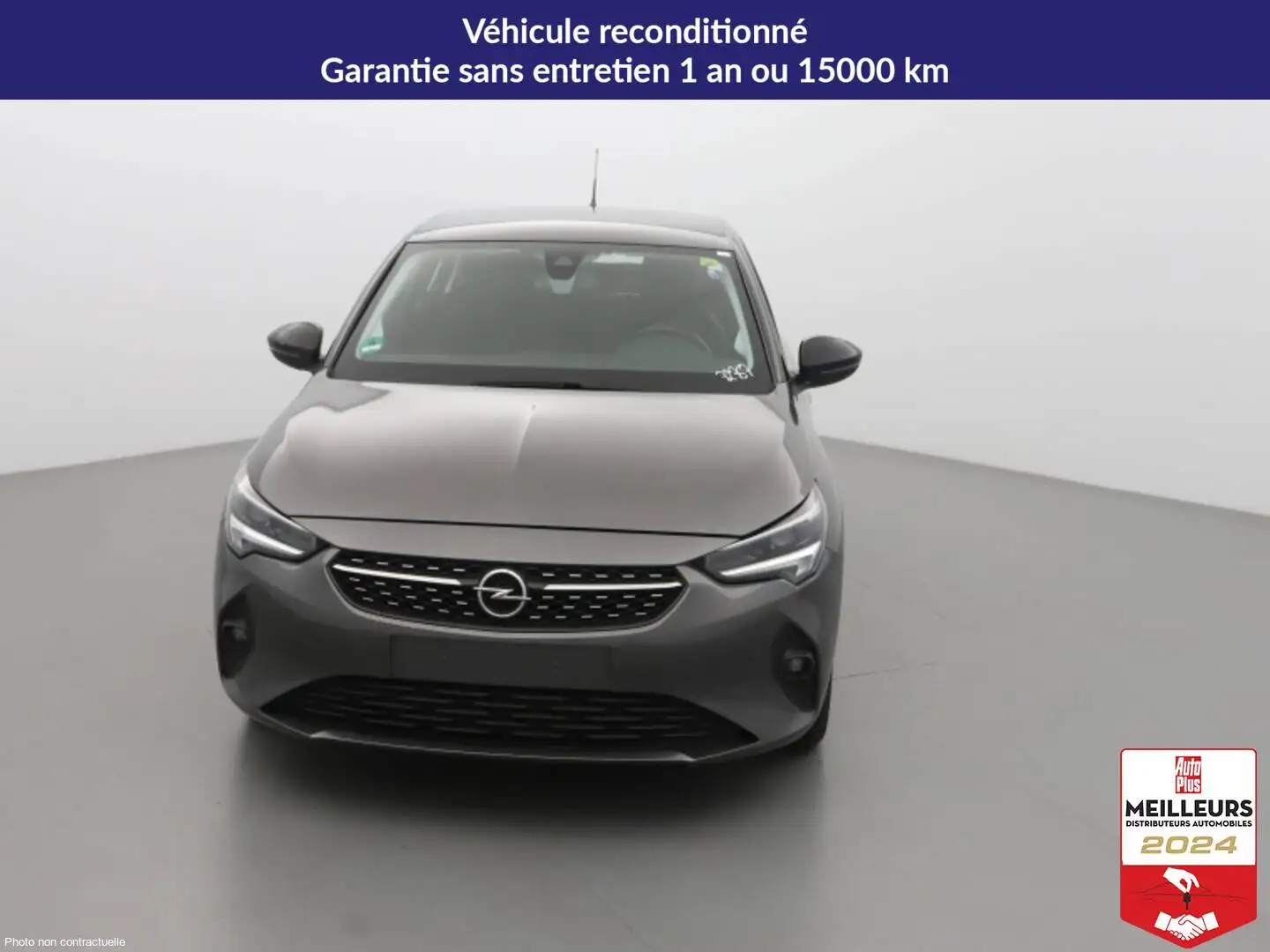 Opel Corsa 1.2 TURBO 100CH ELEGANCE Blanc - 2