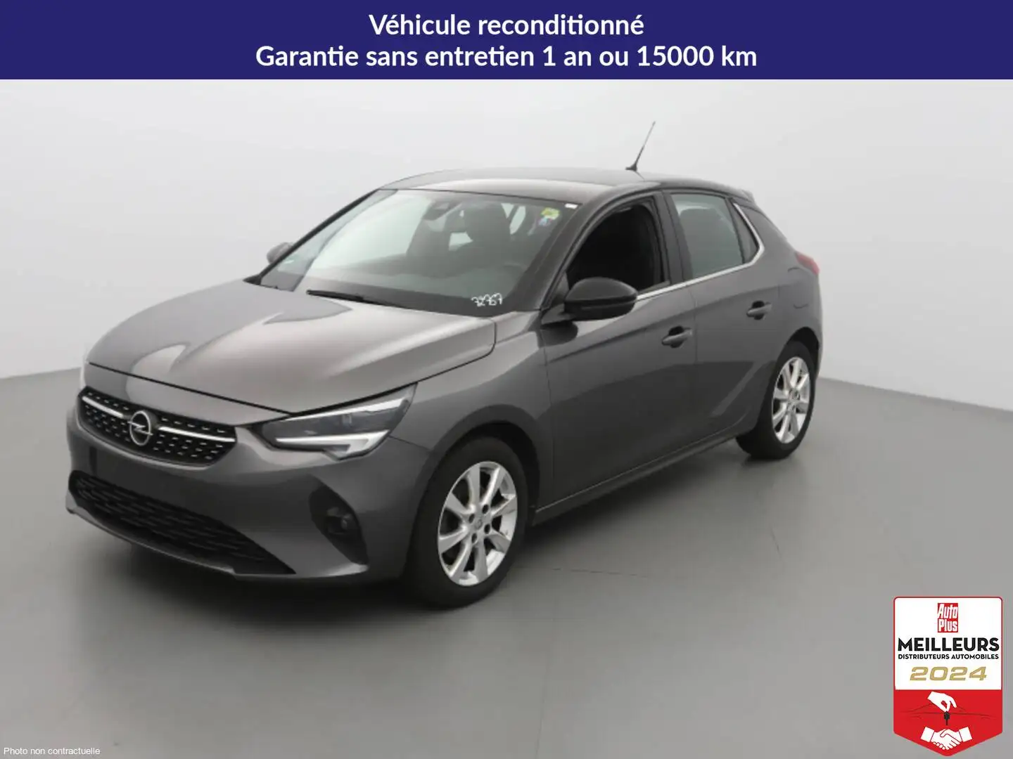 Opel Corsa 1.2 TURBO 100CH ELEGANCE Blanc - 1