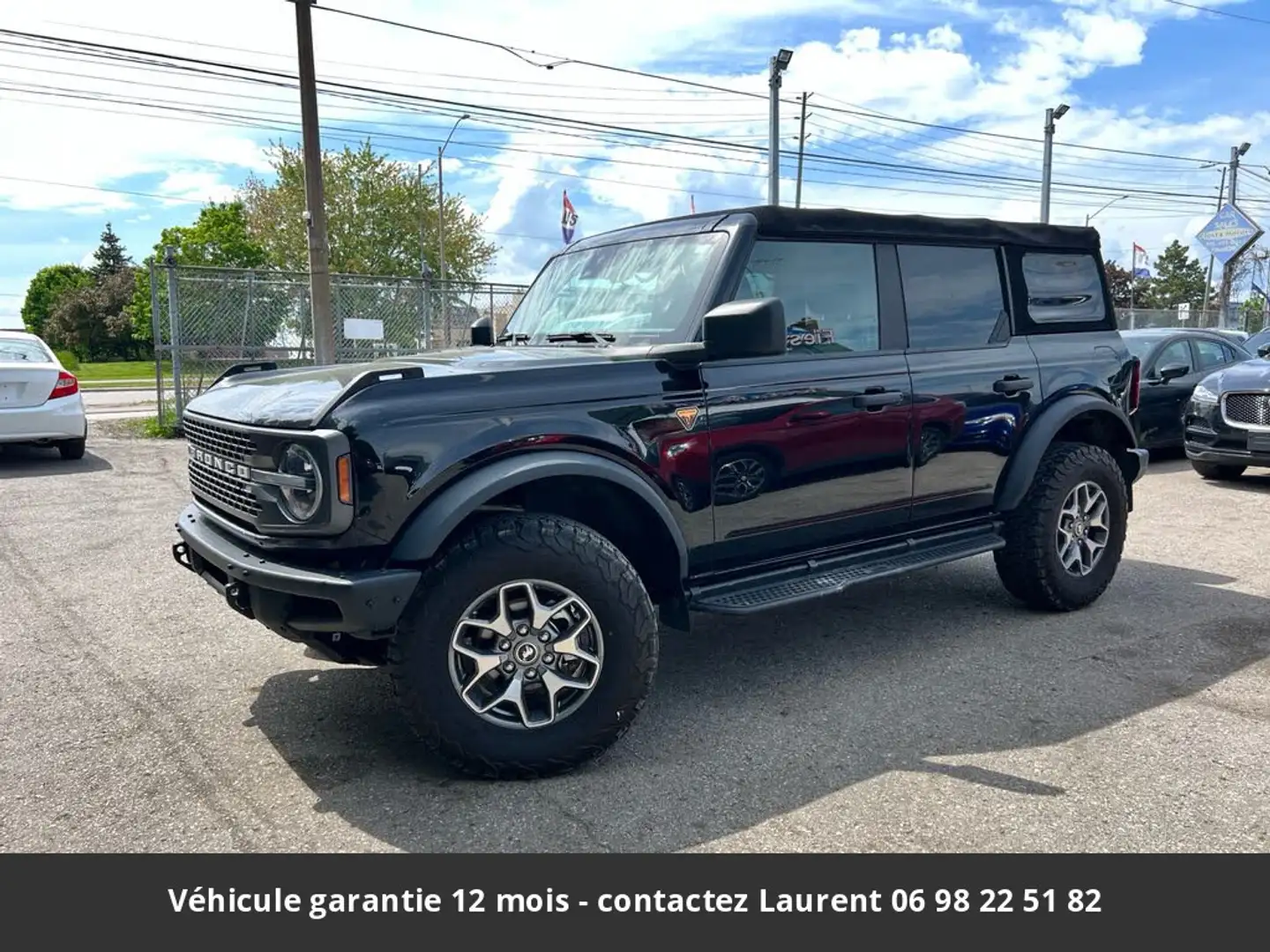 Ford Bronco Badlands Advanced 4P 4X4 Tout compris hors homolog Noir - 1