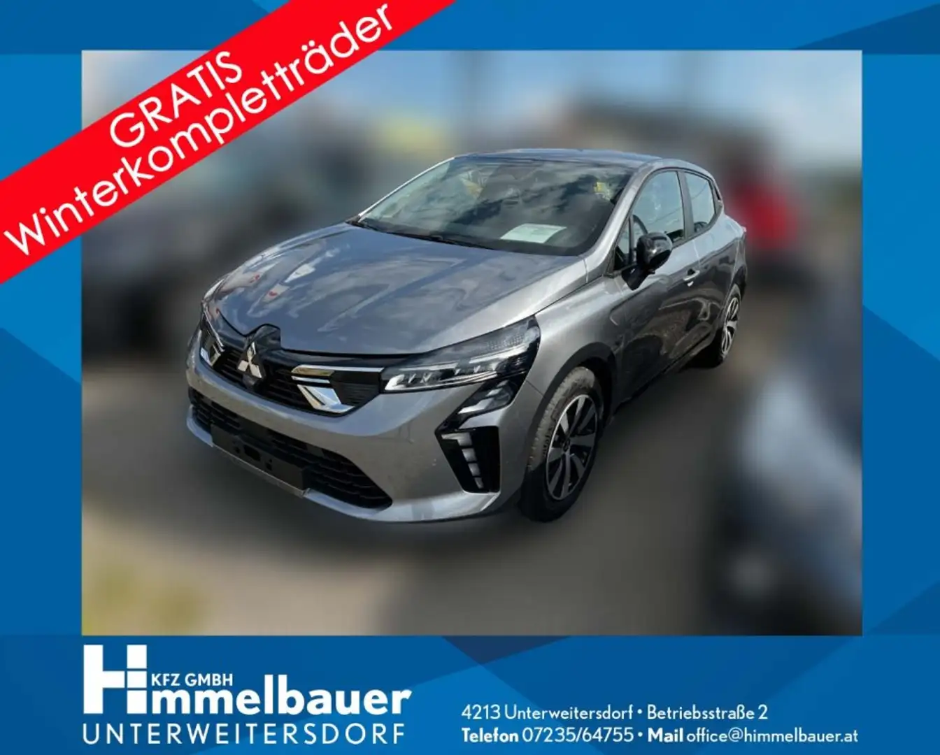 Mitsubishi Colt 1,0 MPI Turbo Invite C 25 Winterräder gratis! Grau - 1